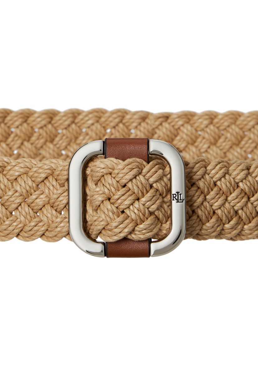 Rope Anchor Toggle Skinny Belt