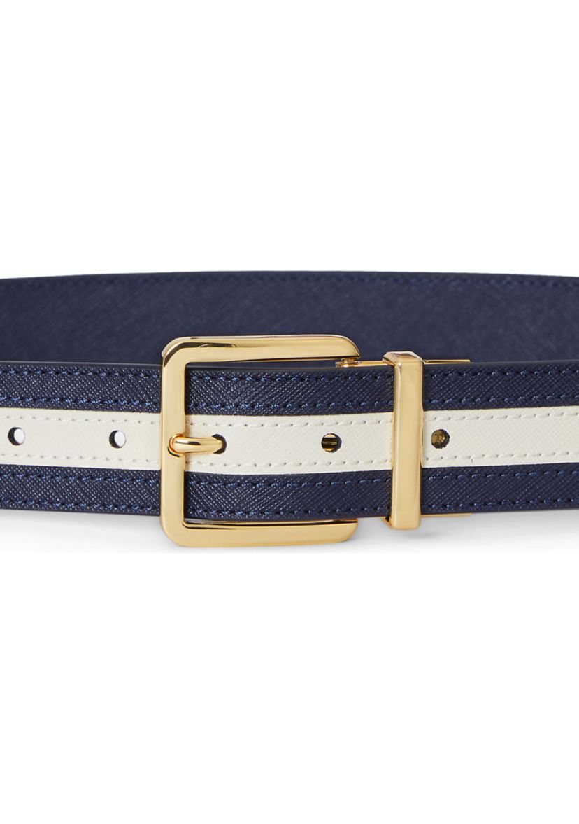 Two-Tone Reversible Crosshatch Belt