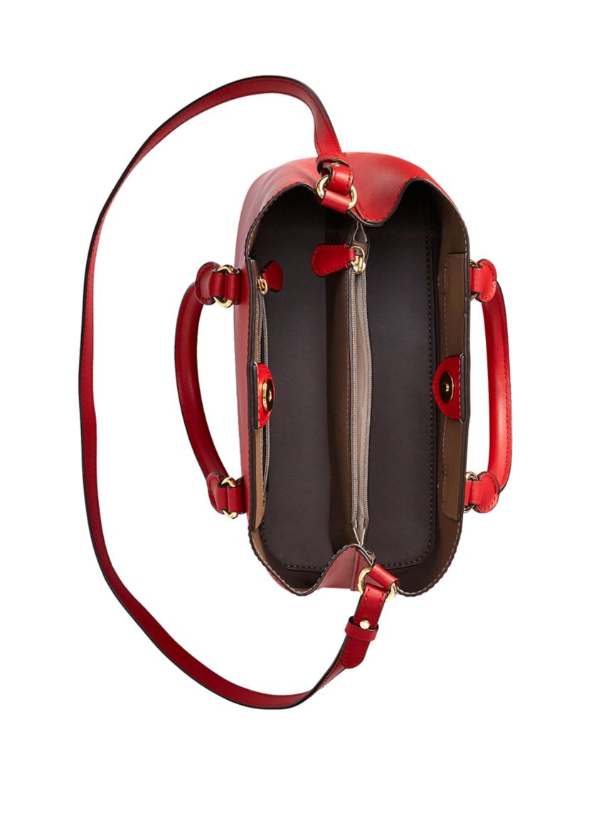 Leather Marcy II Satchel Mini