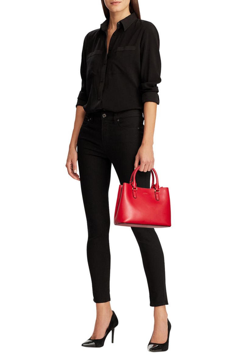 Leather Marcy II Satchel Mini