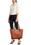 Faux-Leather Reversible Tote