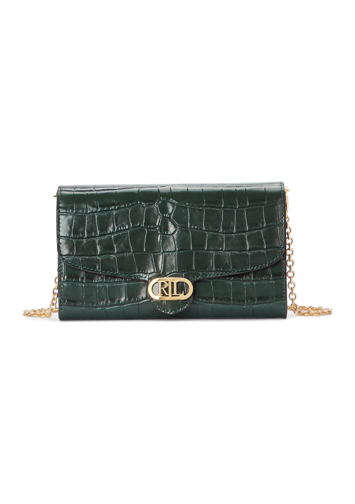 Embossed Leather Adair Small Crossbody