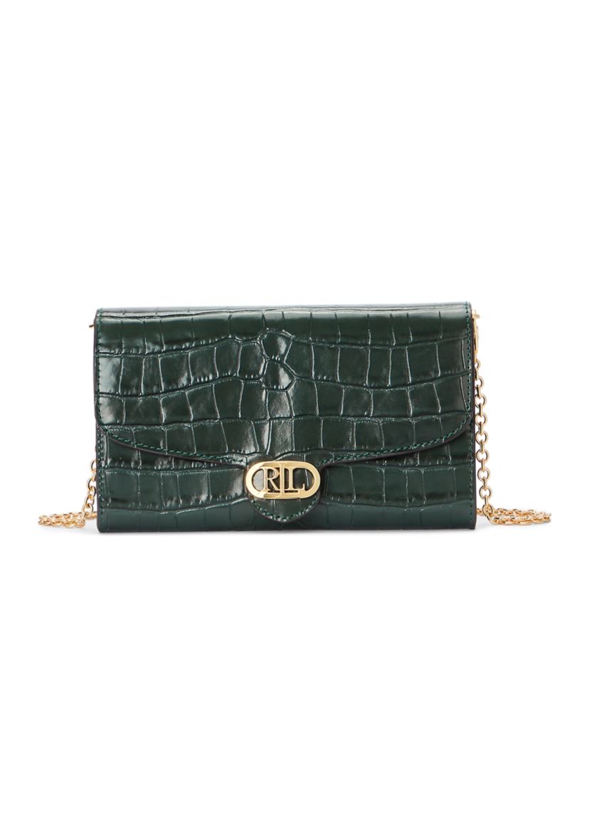 Embossed Leather Adair Small Crossbody