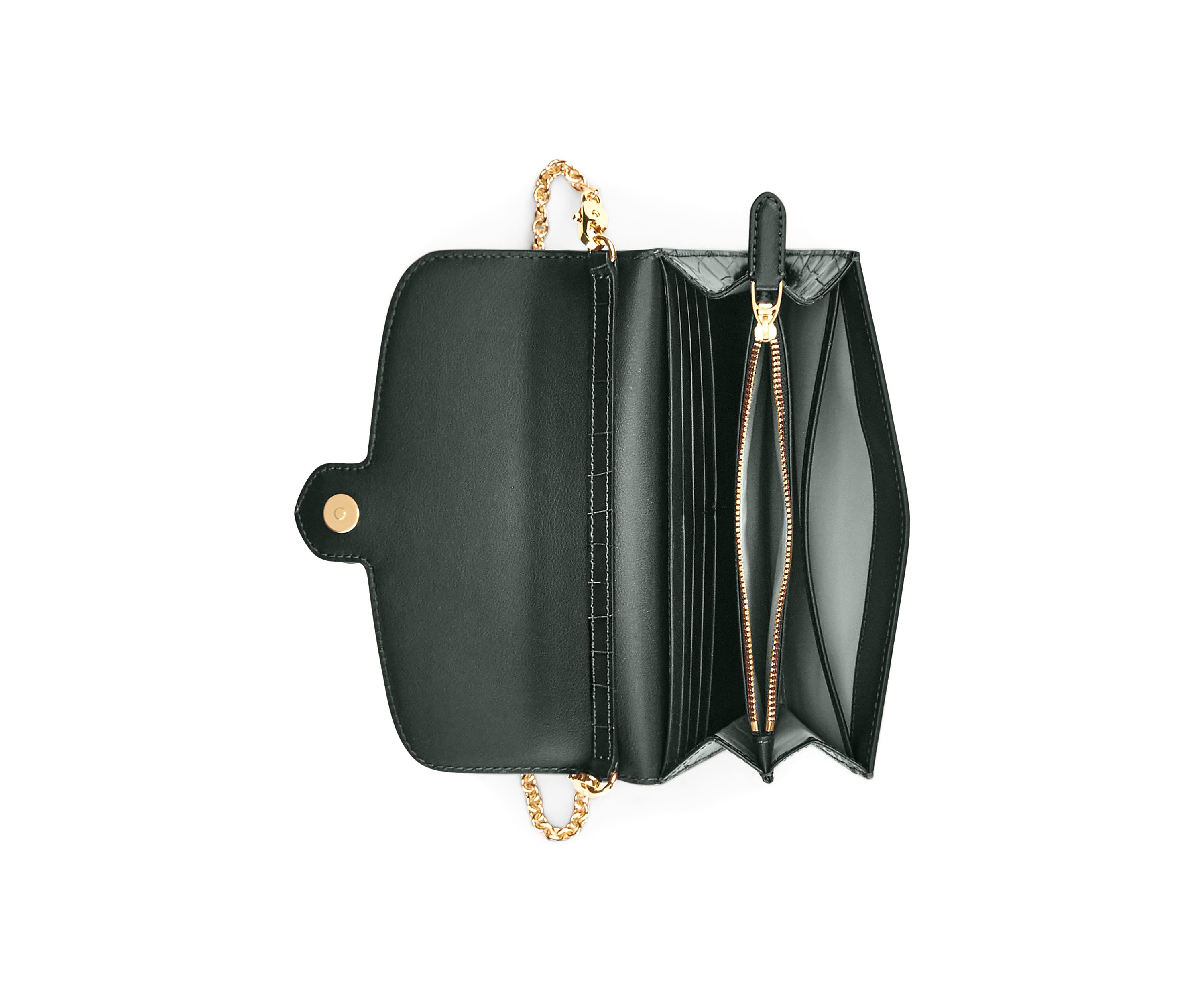 Embossed Leather Adair Small Crossbody