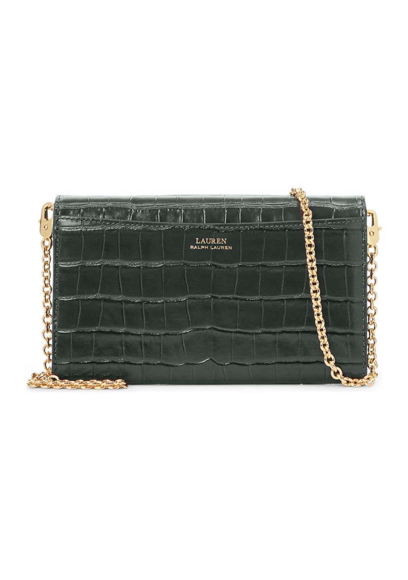 Embossed Leather Adair Small Crossbody