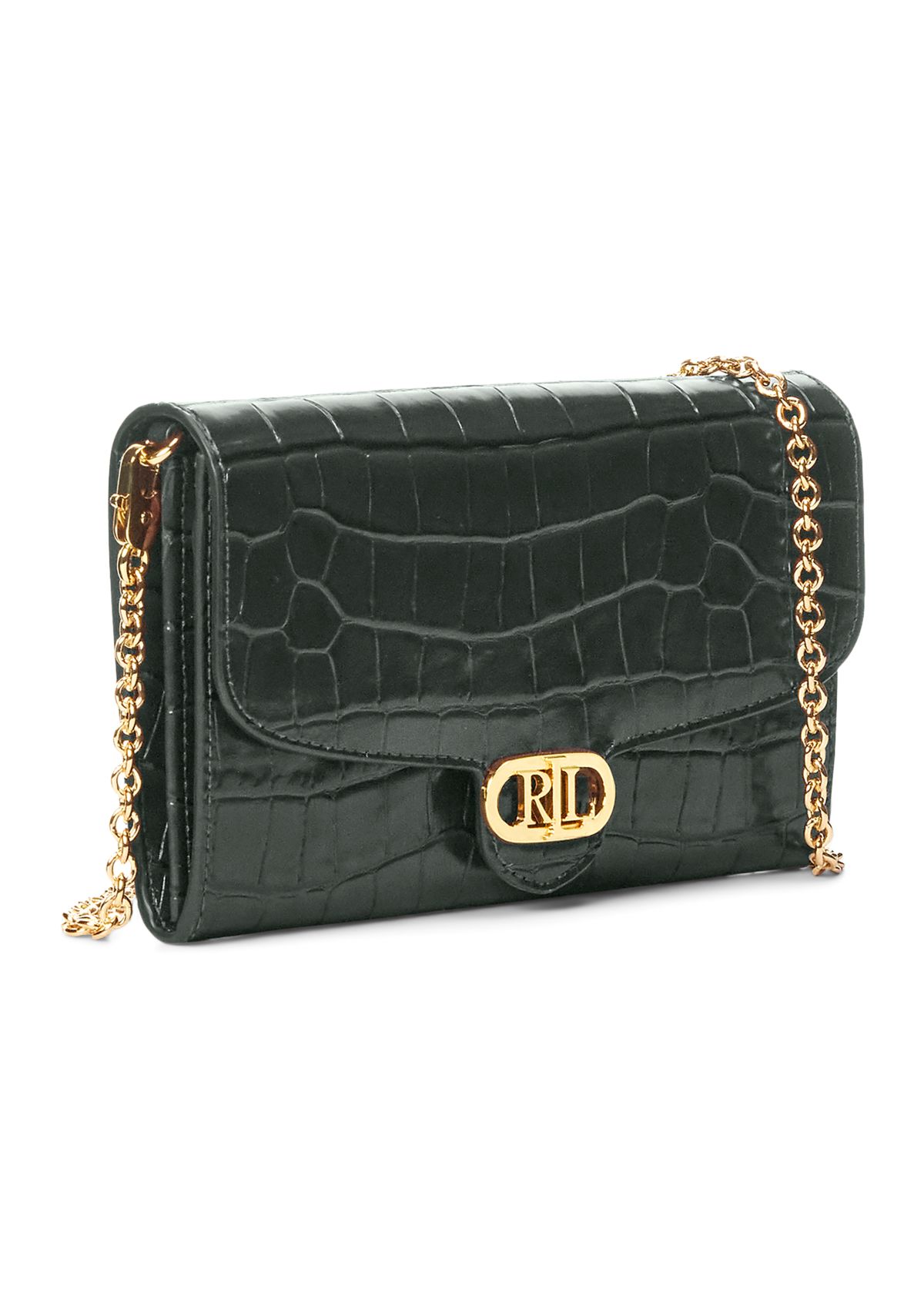 Embossed Leather Adair Small Crossbody