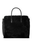 Faux-Fur Large Tyler Tote