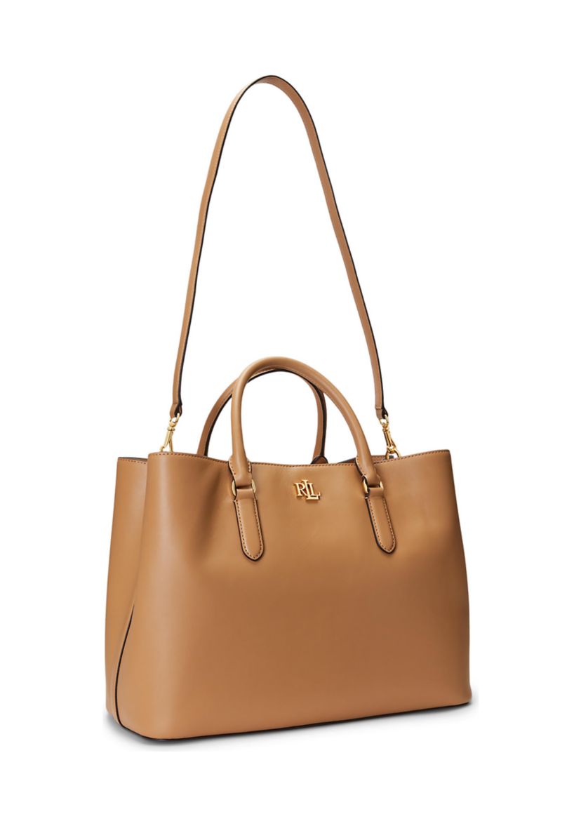 Leather Large Marcy Satchel