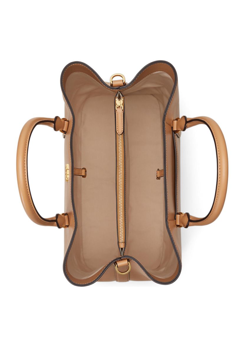 Leather Large Marcy Satchel