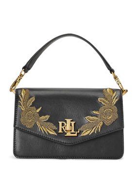Lauren Ralph Lauren Bullion Leather Small Tayler Crossbody Bag | belk