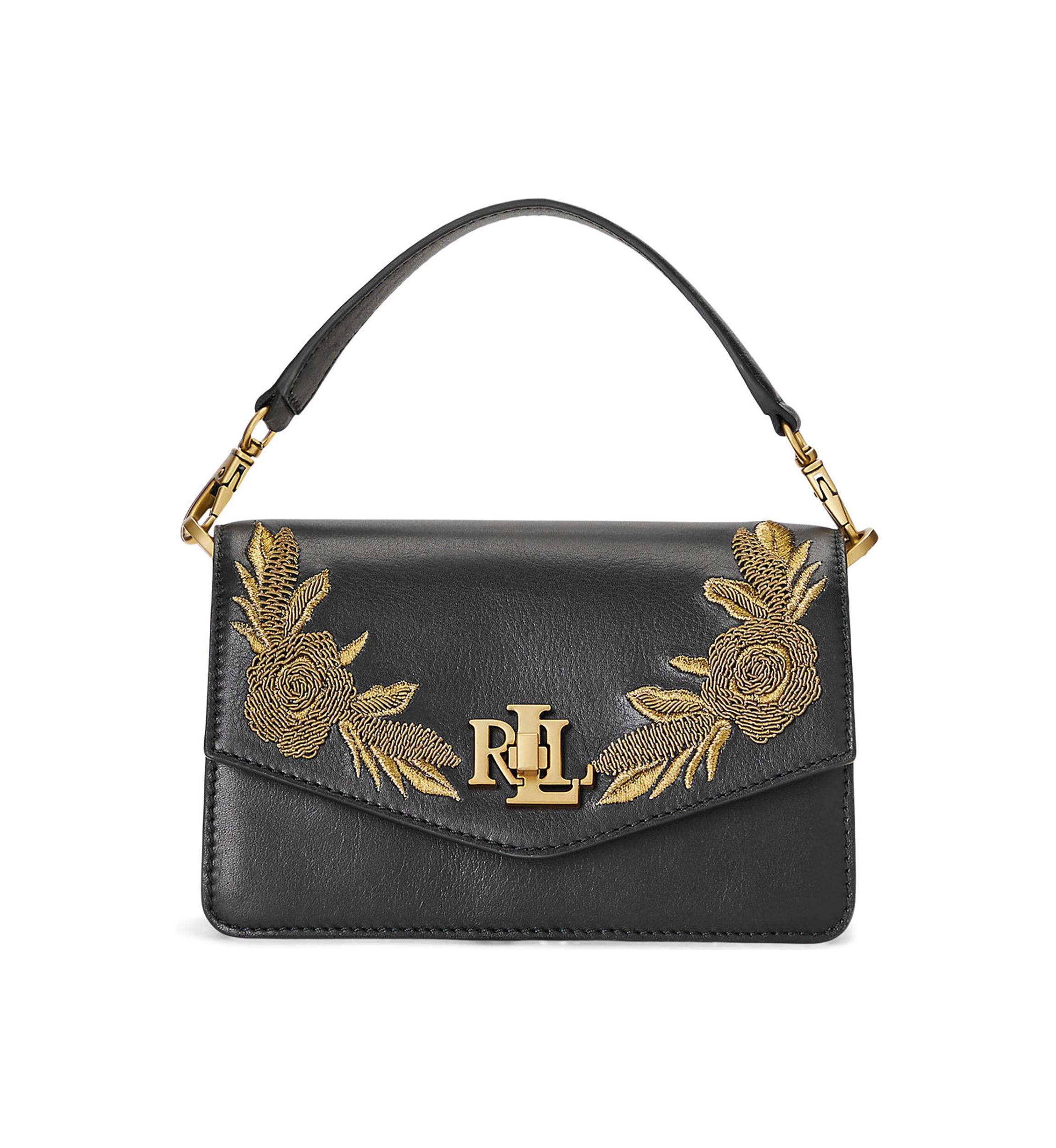 Bullion Leather Small Tayler Crossbody Bag
