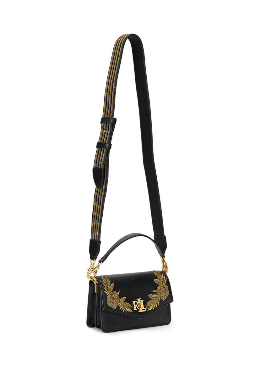 Bullion Leather Small Tayler Crossbody Bag