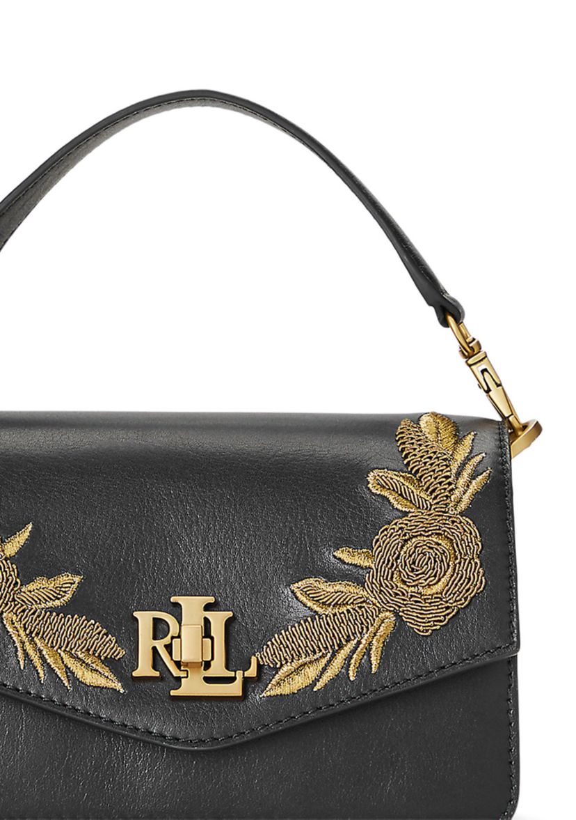 Bullion Leather Small Tayler Crossbody Bag