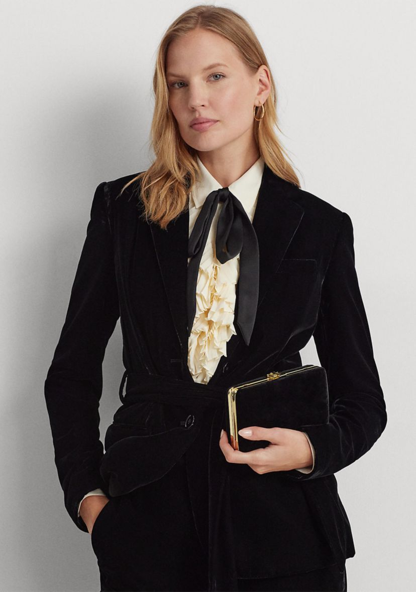 Velvet Small Franki Clutch