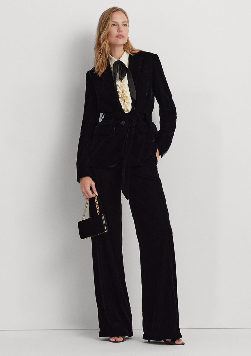 Velvet Small Franki Clutch