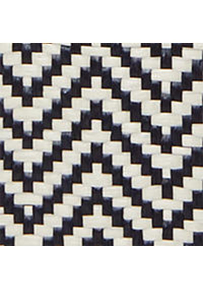 Houndstooth Woven Large Marcy Satchel