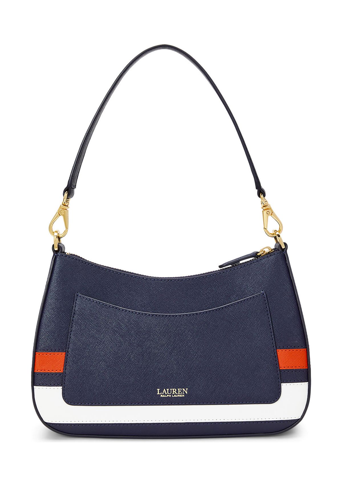 Striped Leather Medium Danni Bag