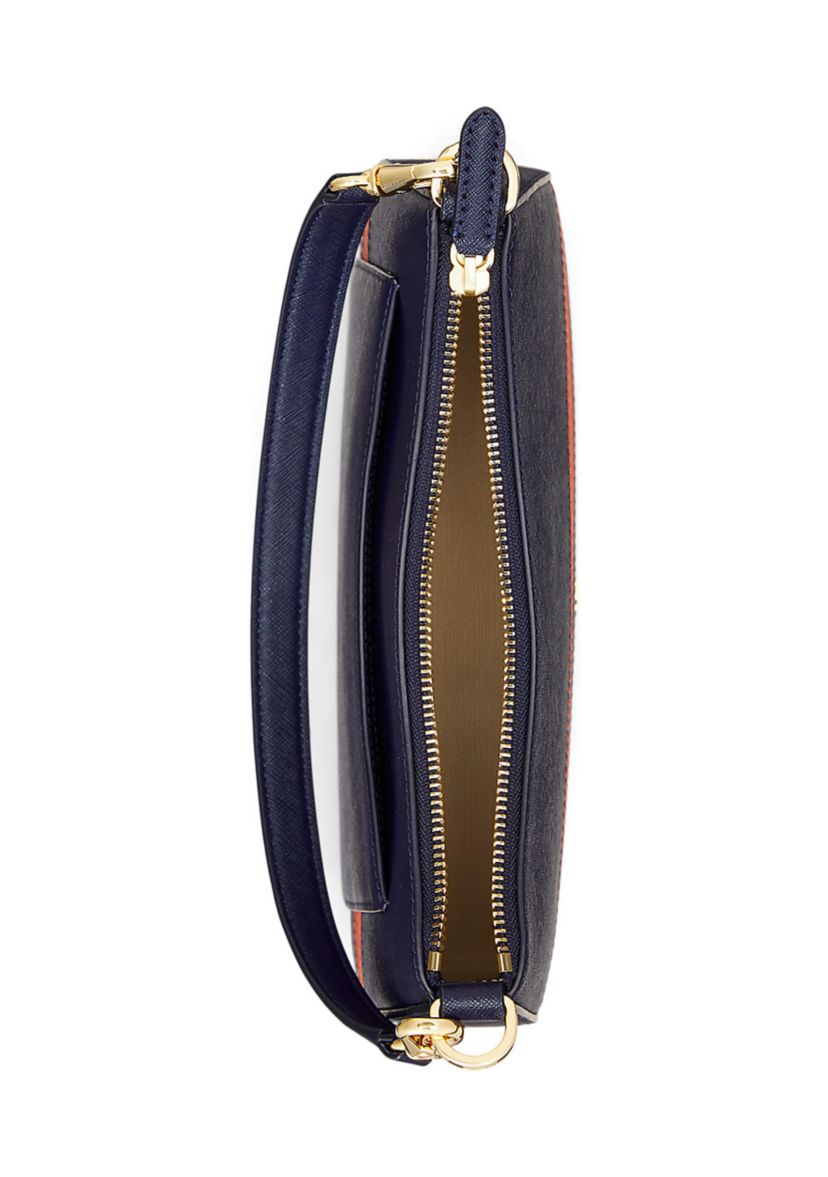 Striped Leather Medium Danni Bag