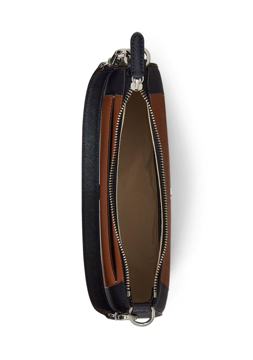 Striped Leather Medium Danni Bag