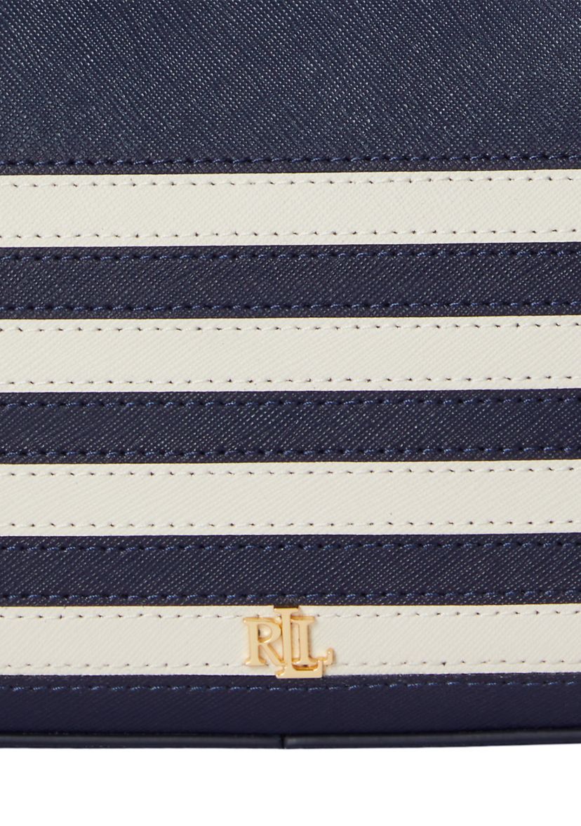 Striped Leather Medium Danni Bag