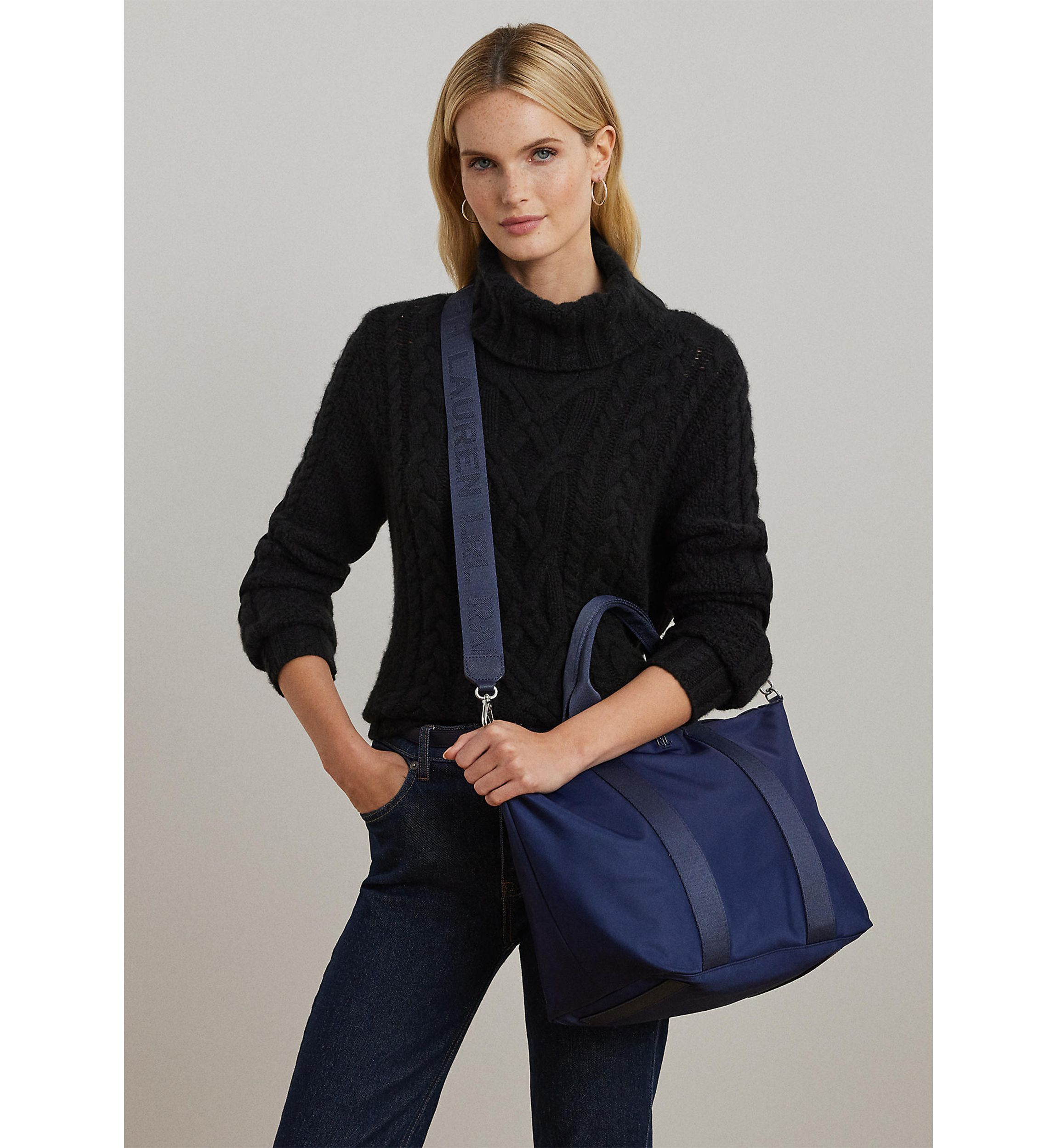 Nylon Extra Large Stevie Tote Bag