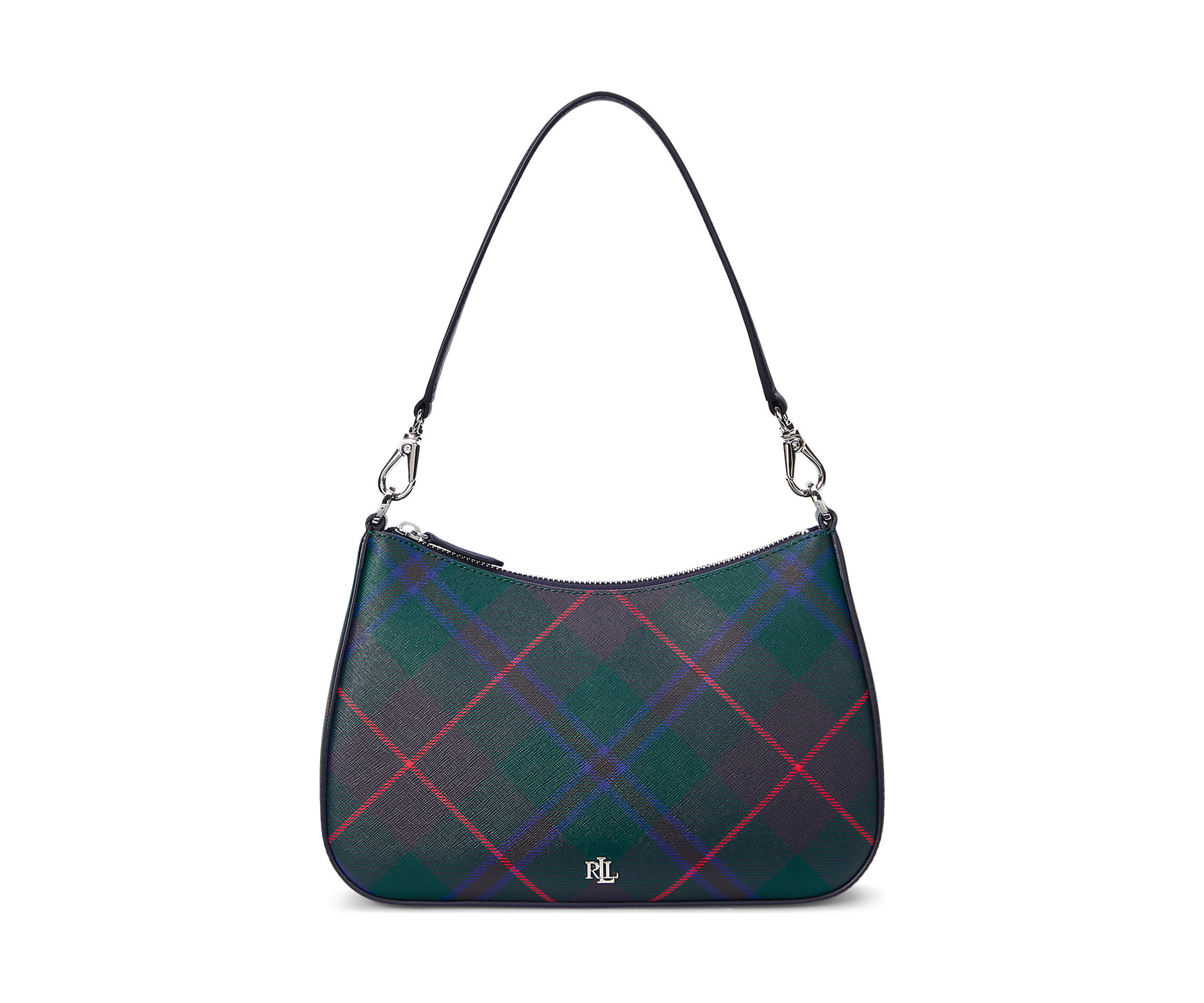 Pinstripe Leather Medium Danni Bag