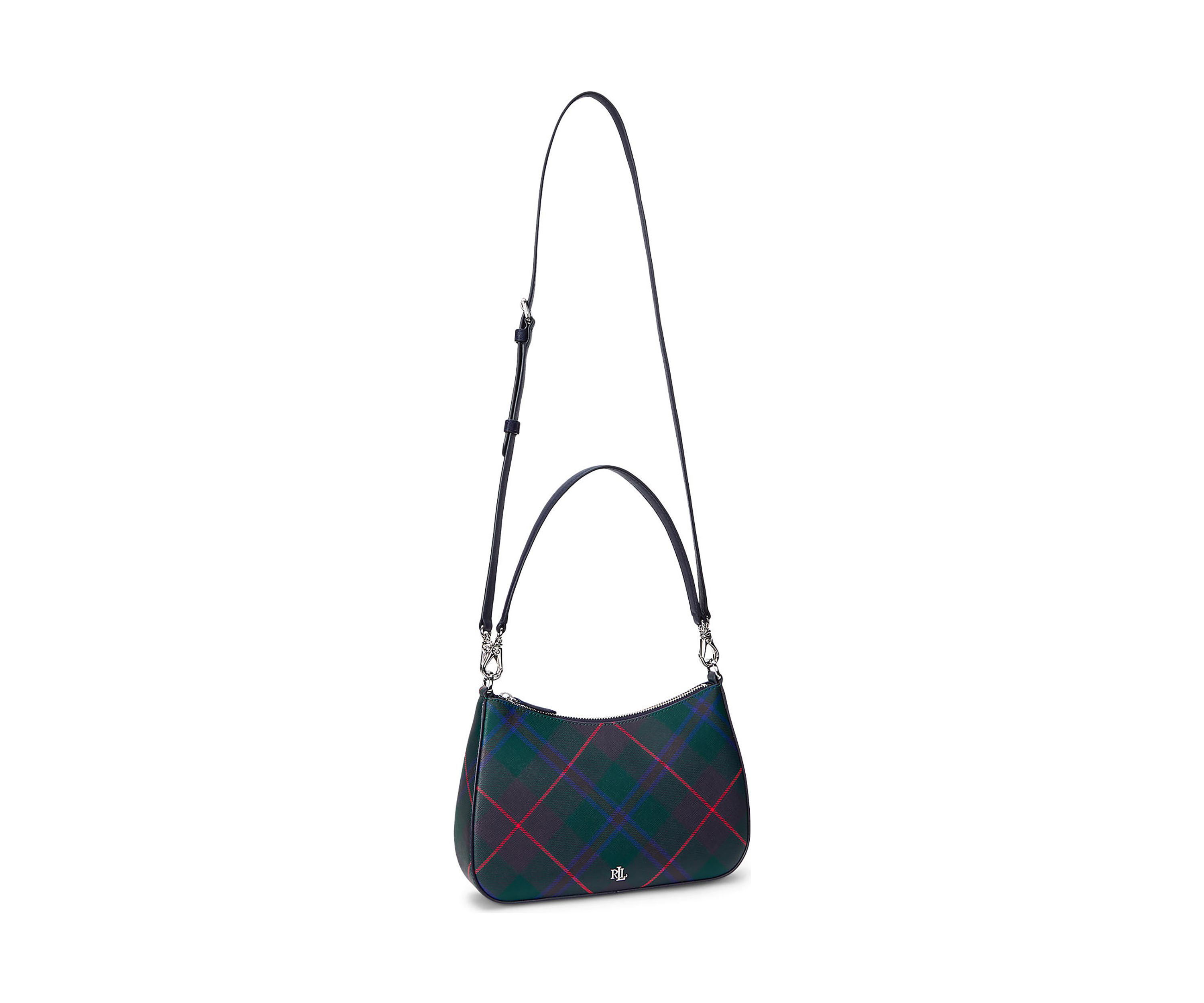 Pinstripe Leather Medium Danni Bag