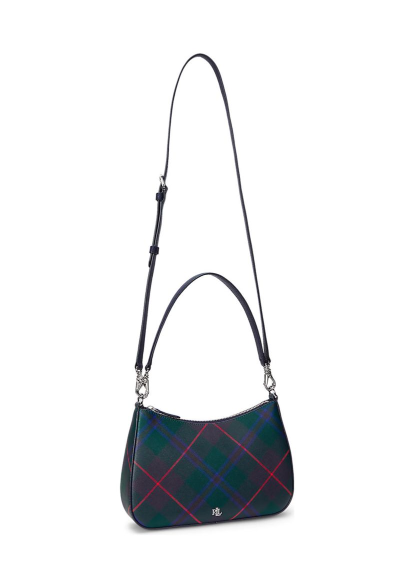 Pinstripe Leather Medium Danni Bag