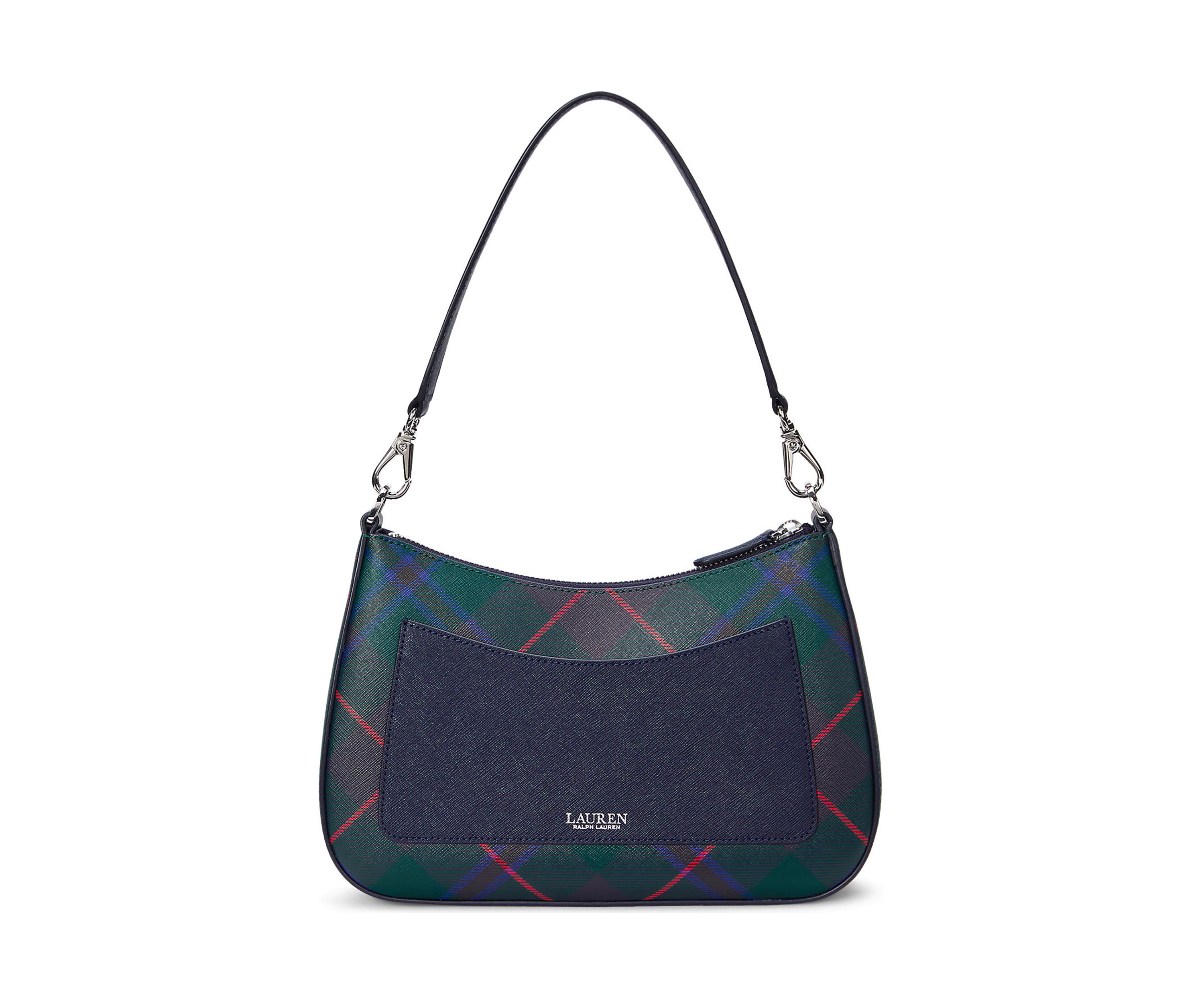 Pinstripe Leather Medium Danni Bag
