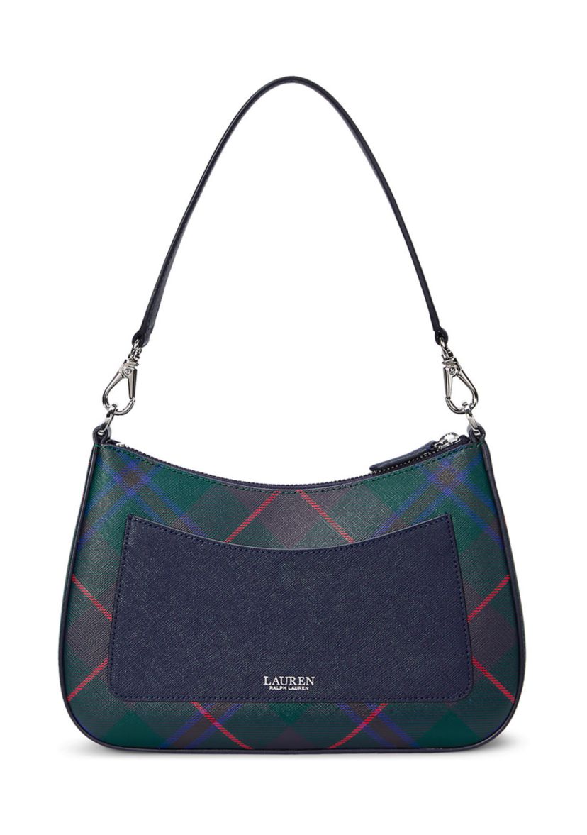 Pinstripe Leather Medium Danni Bag