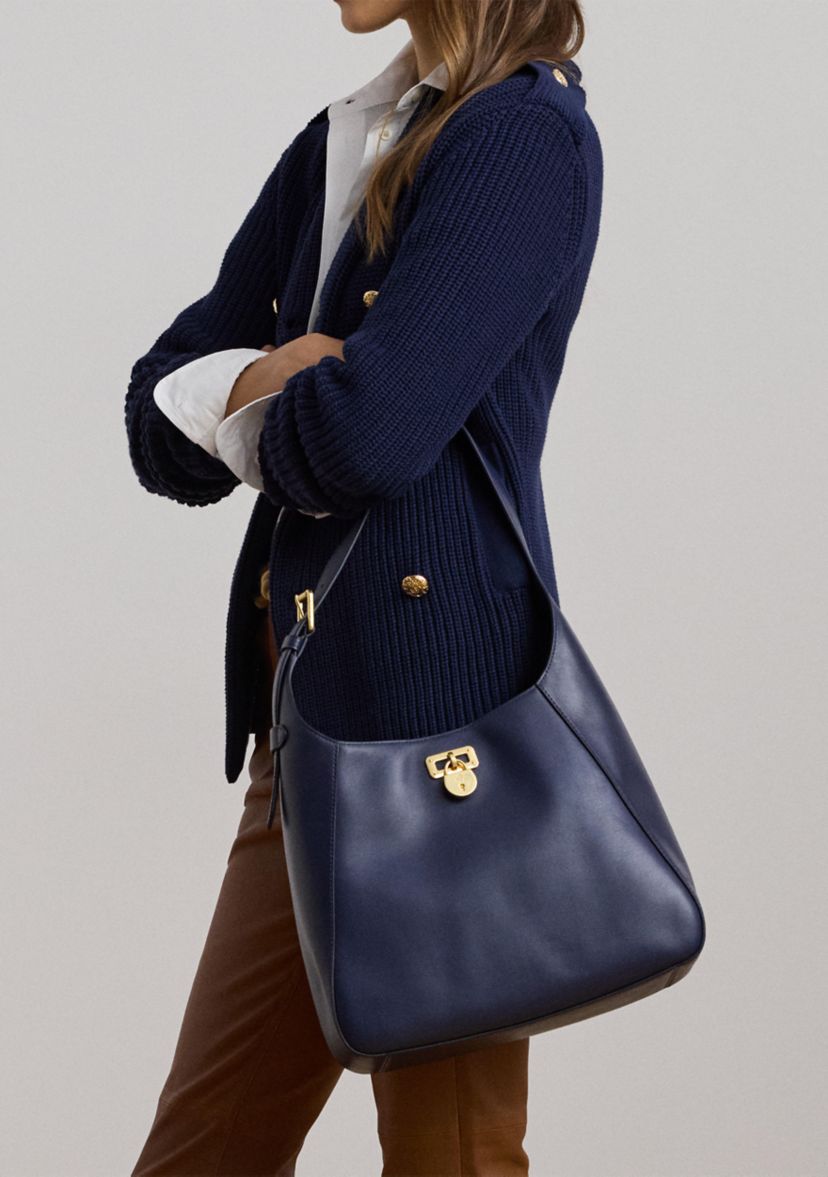 Leather Large Tanner Shoulder Bag