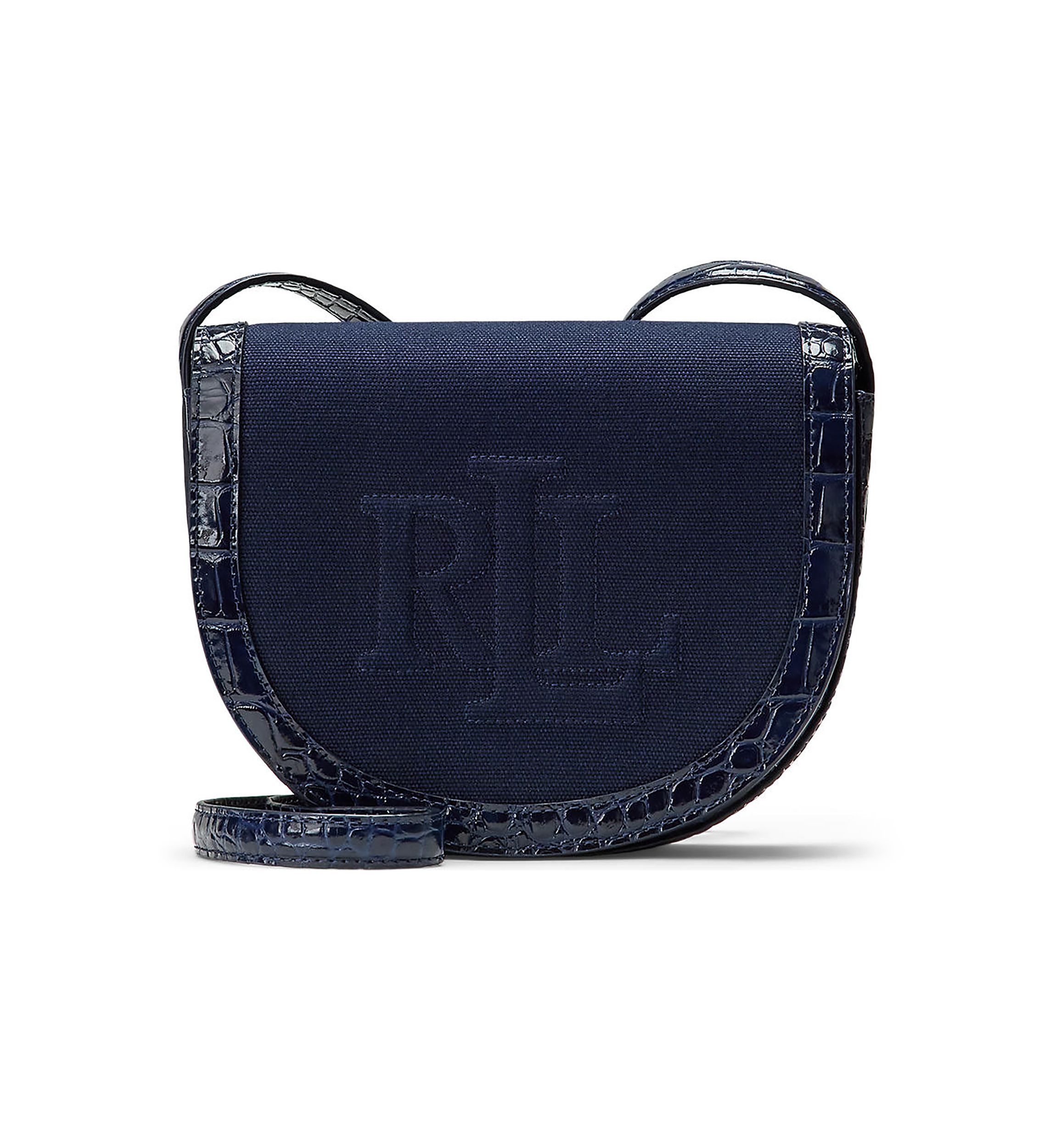 Leather and Canvas Medium Witley Crossbody