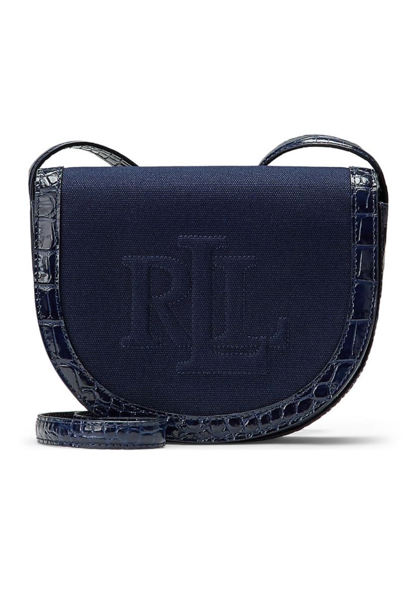 Leather and Canvas Medium Witley Crossbody