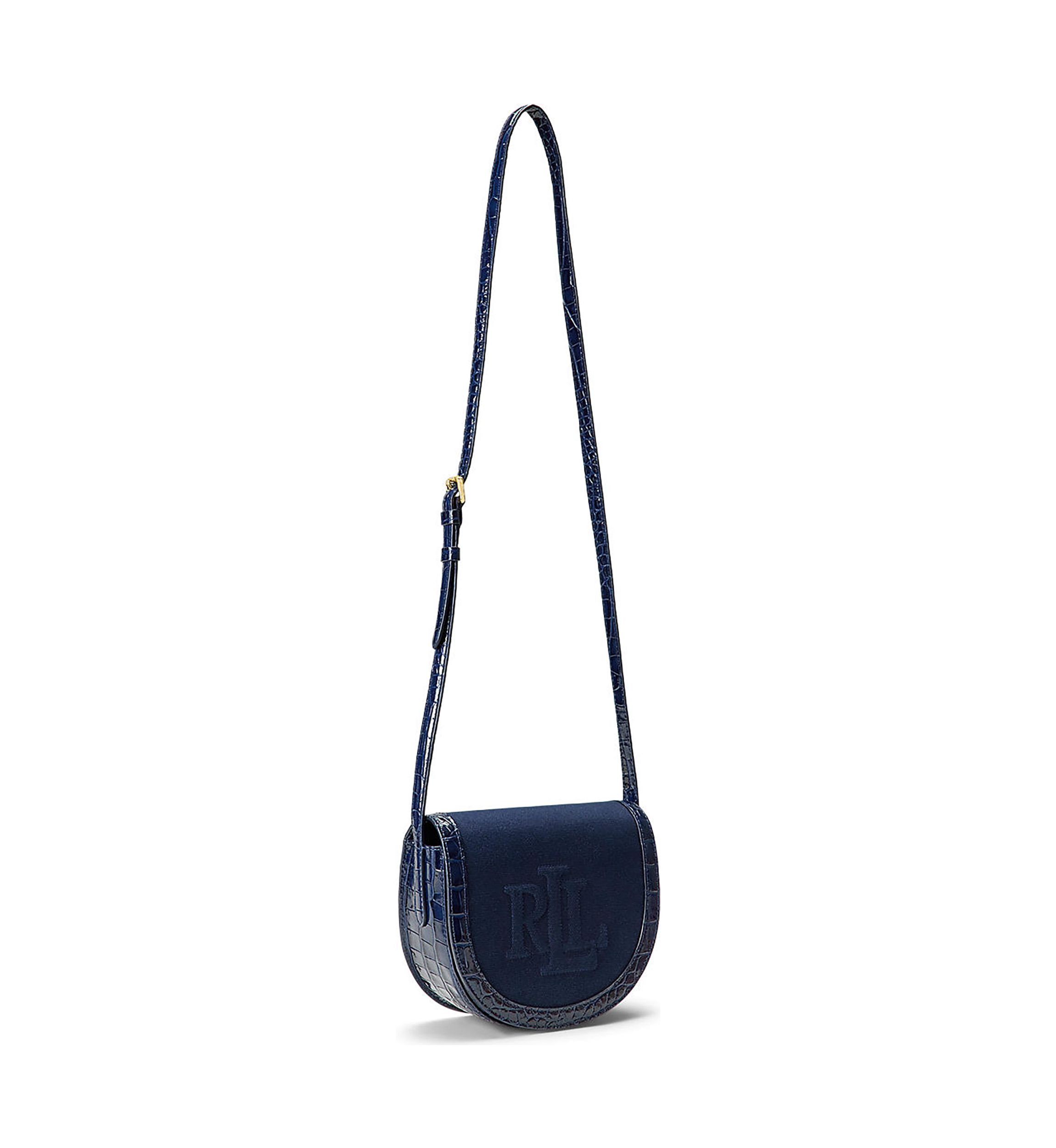 Leather and Canvas Medium Witley Crossbody