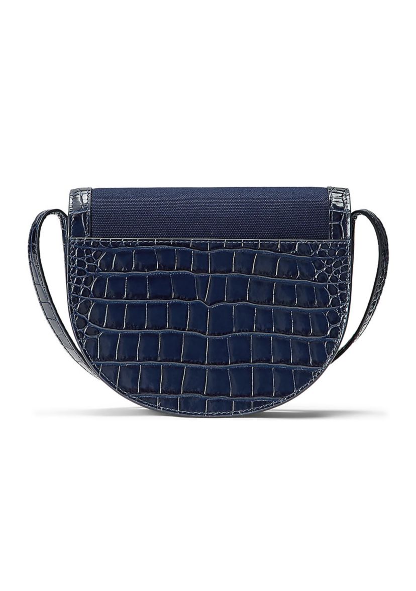 Leather and Canvas Medium Witley Crossbody