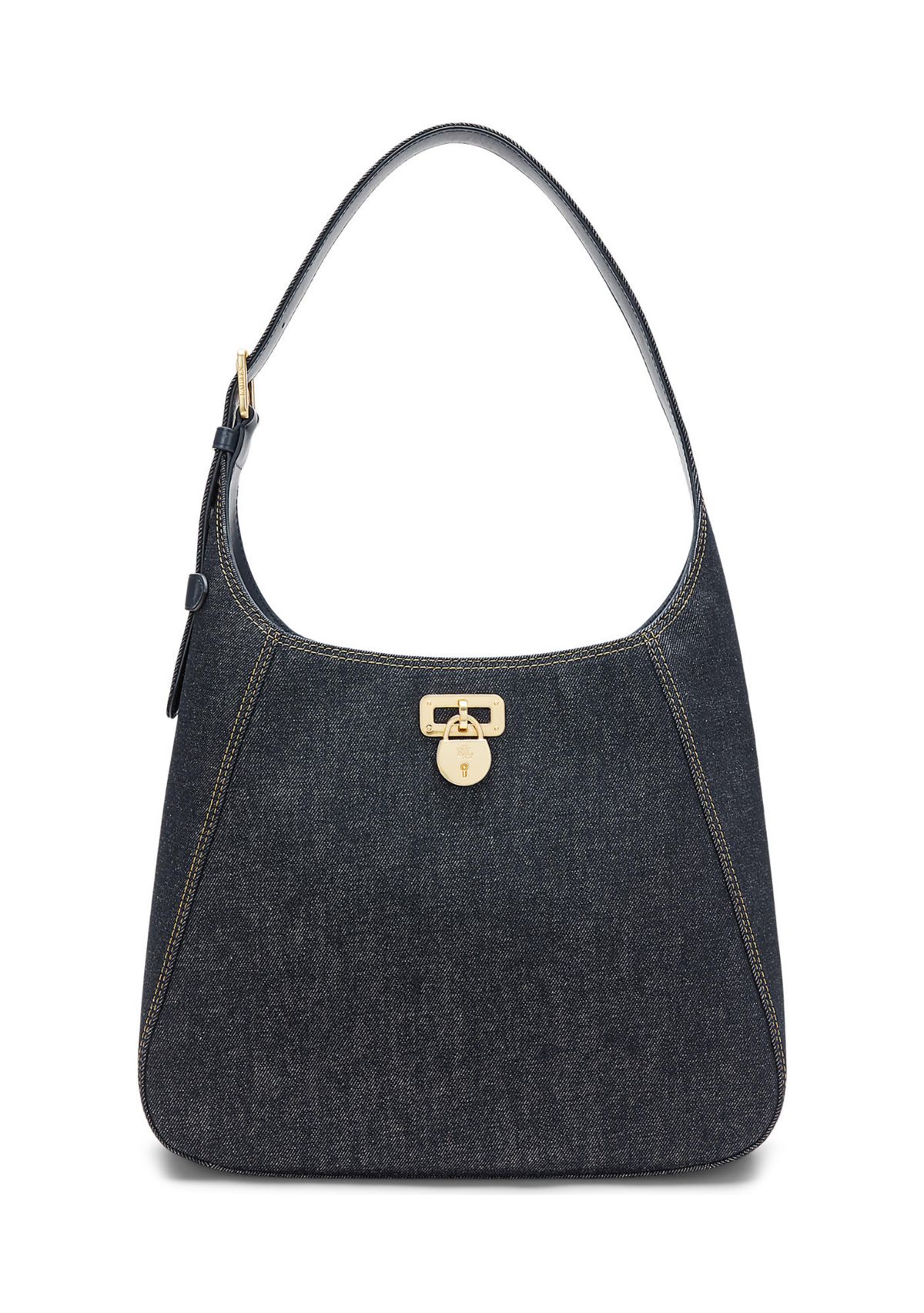 Denim Large Tanner Shoulder Bag