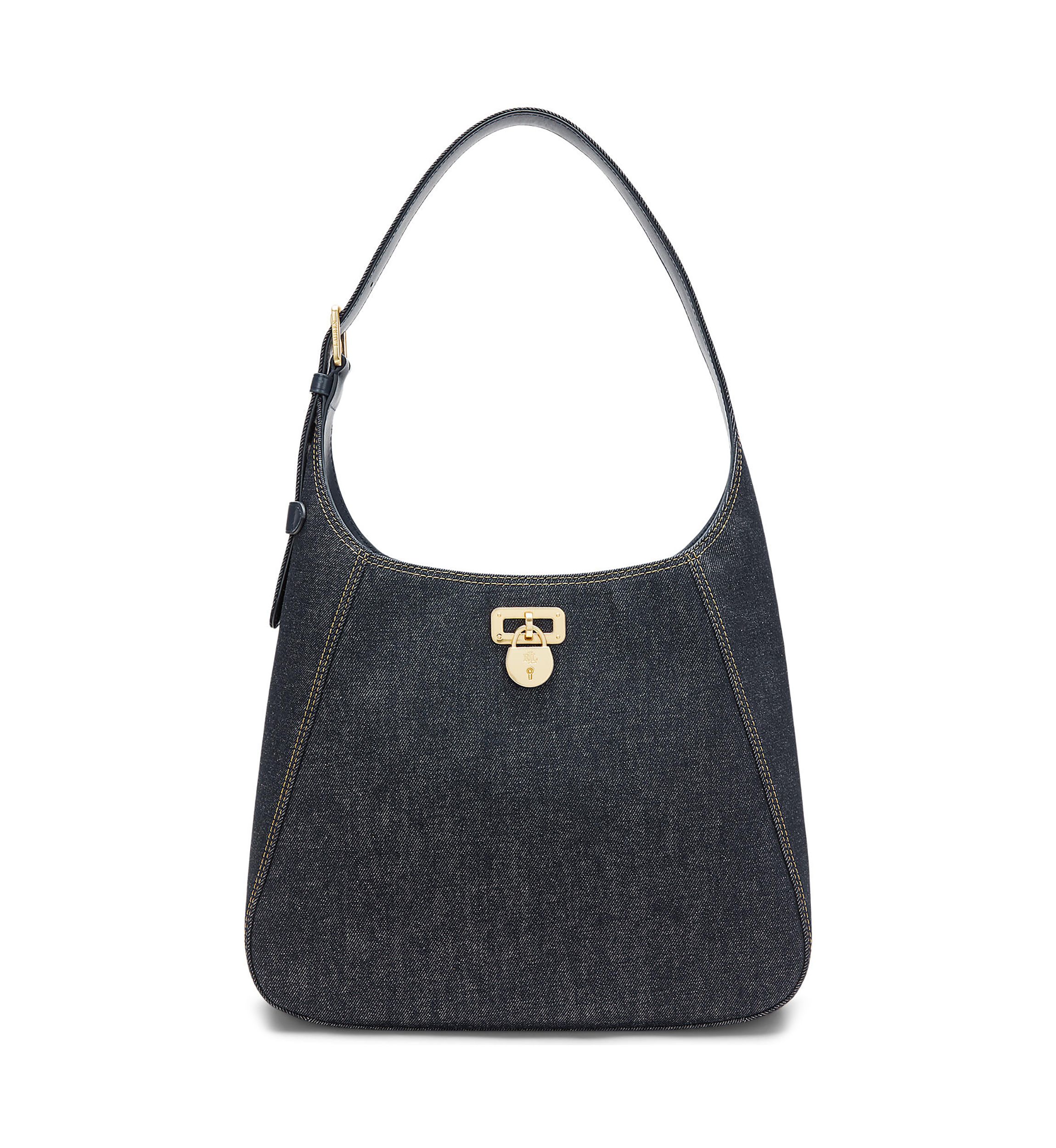 Denim Large Tanner Shoulder Bag
