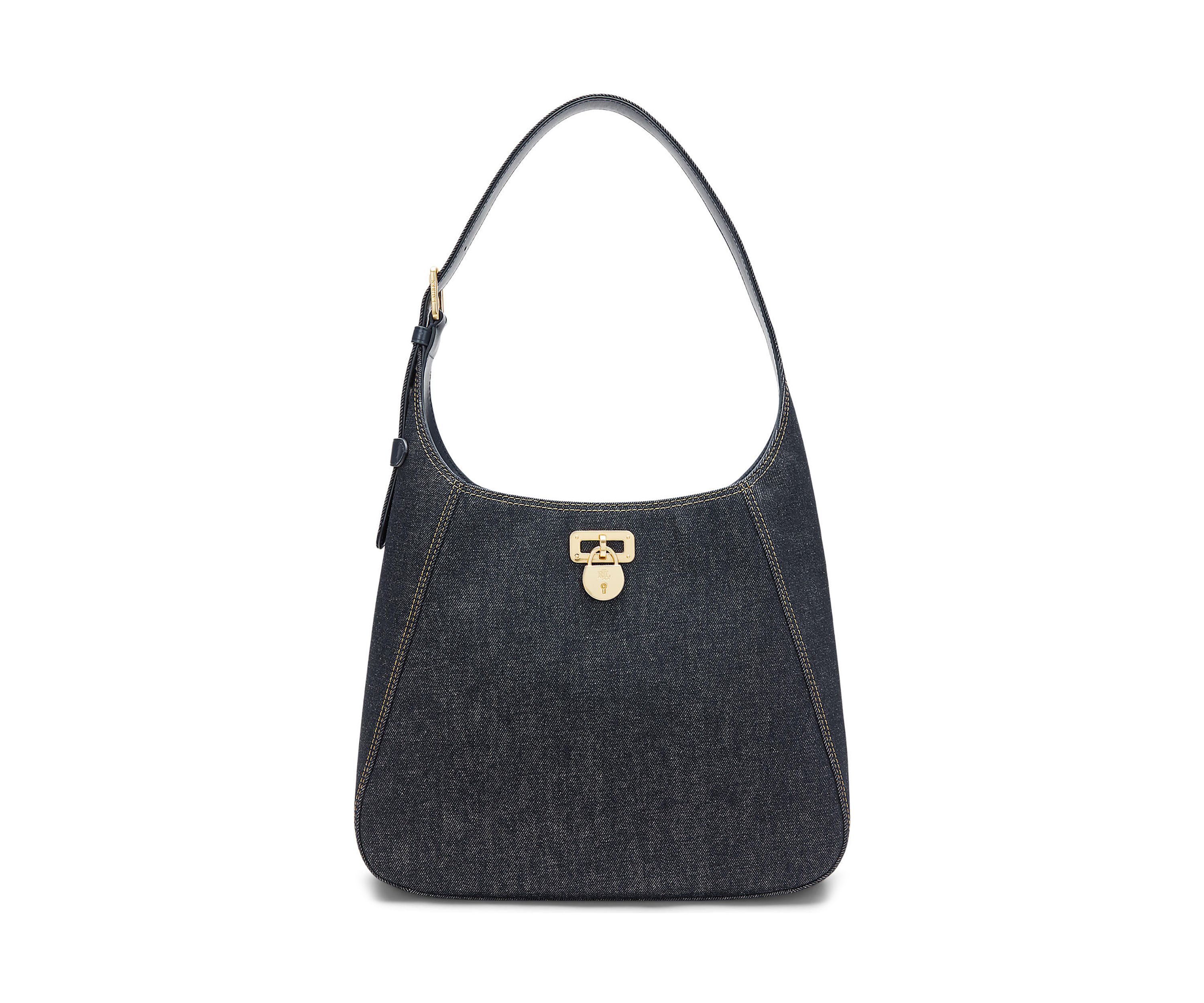 Denim Large Tanner Shoulder Bag