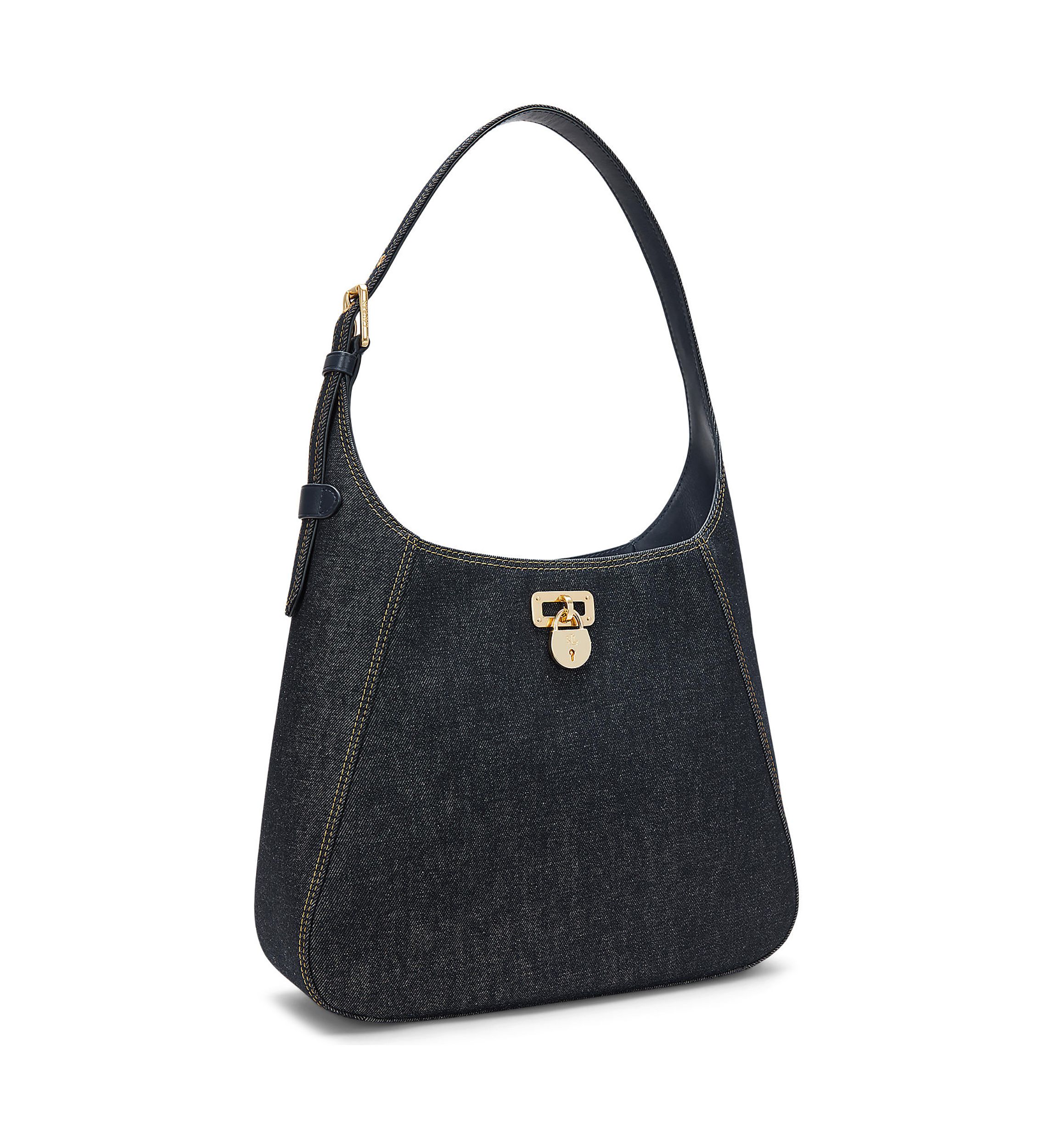 Denim Large Tanner Shoulder Bag