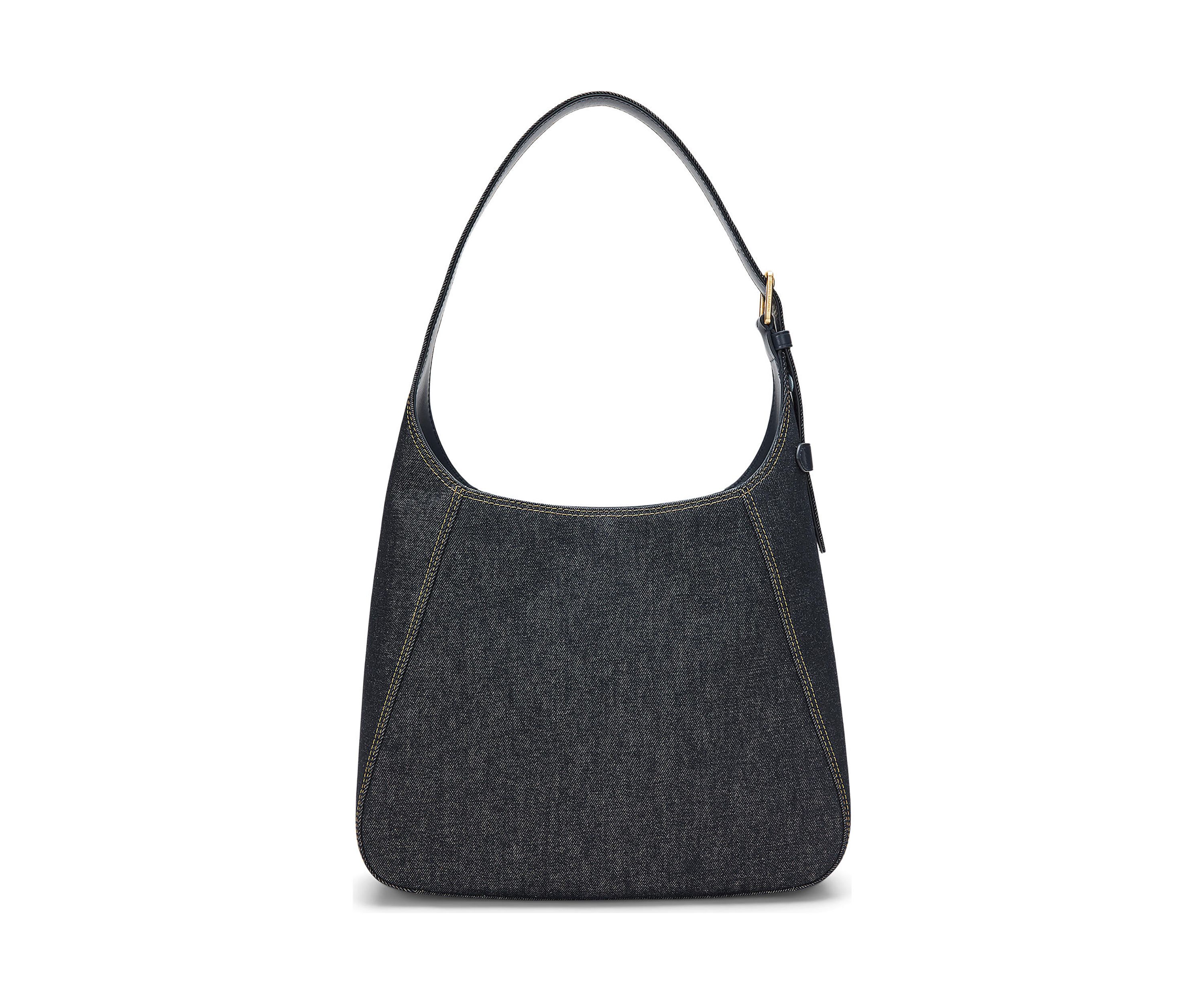Denim Large Tanner Shoulder Bag