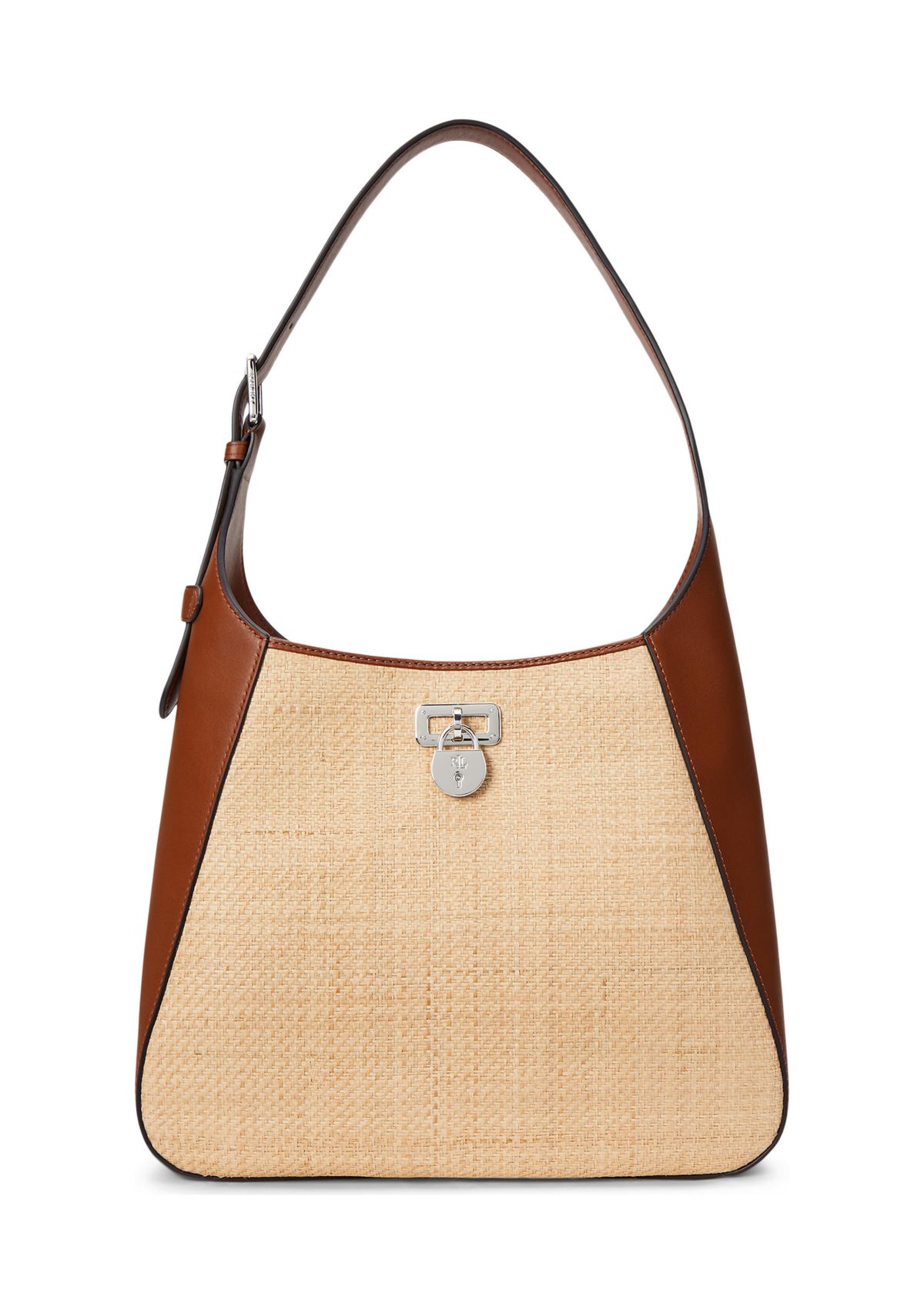 Raffia Large Tanner Shoulder Bag