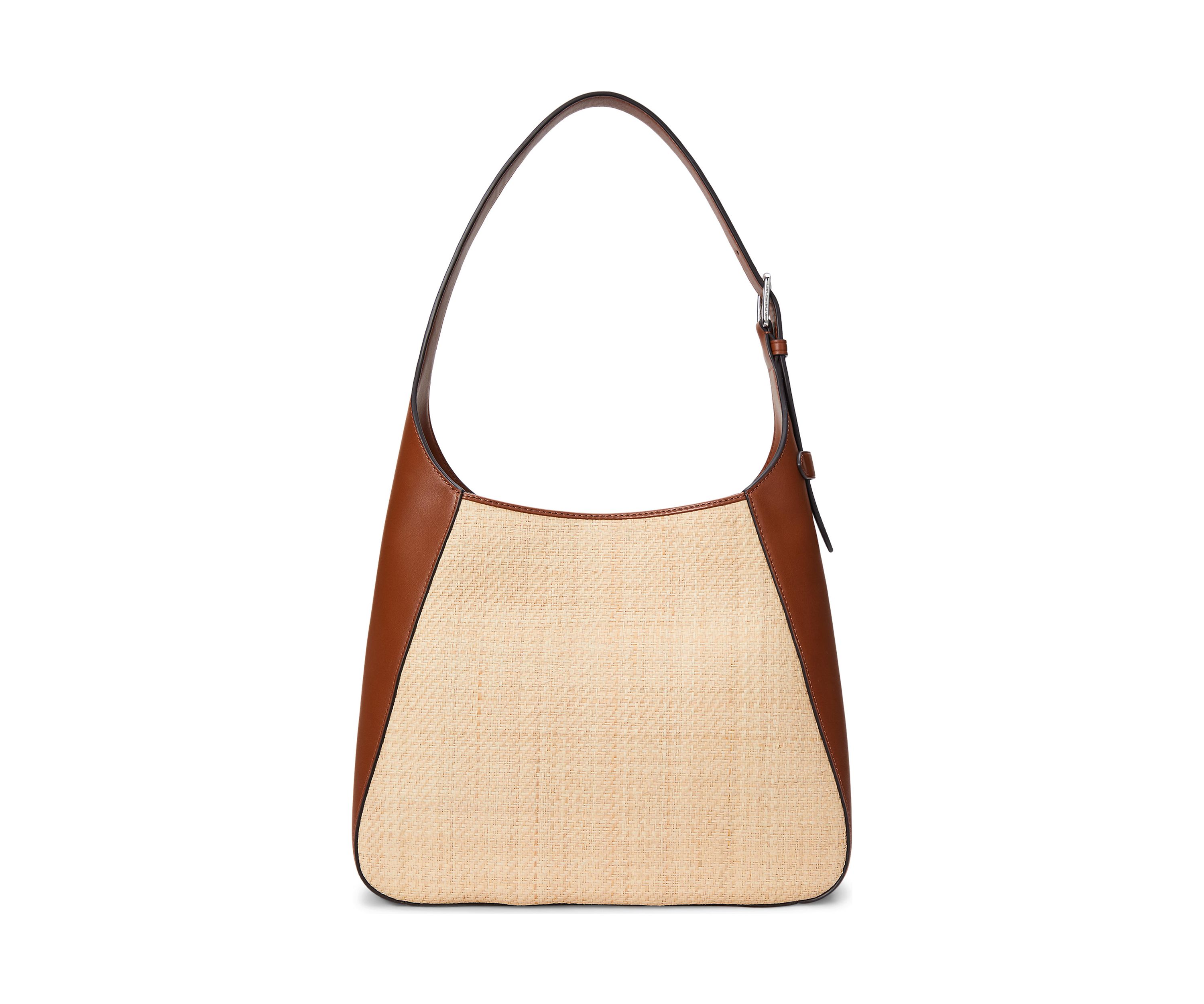 Raffia Large Tanner Shoulder Bag