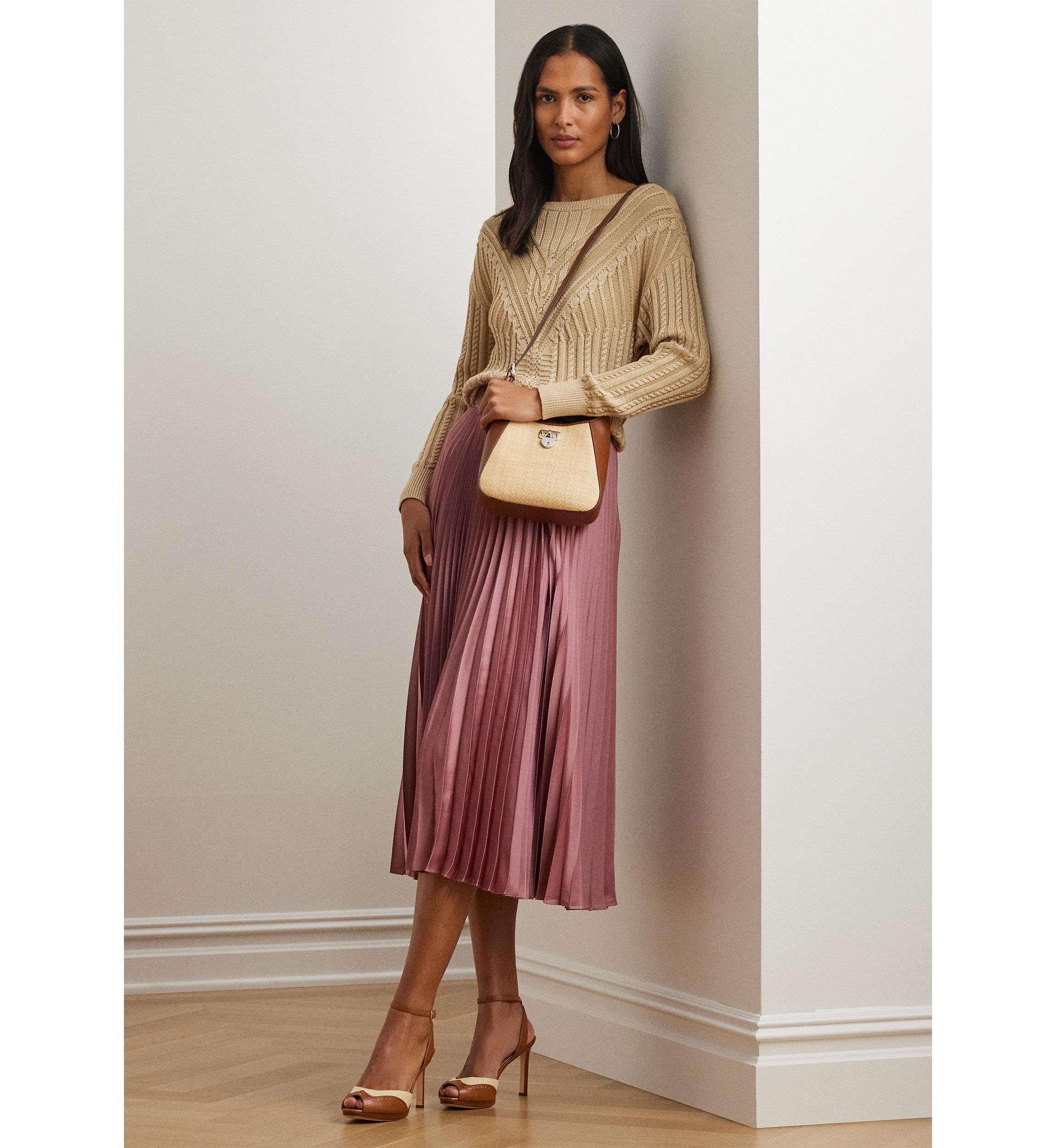 Raffia Small Tanner Shoulder Bag