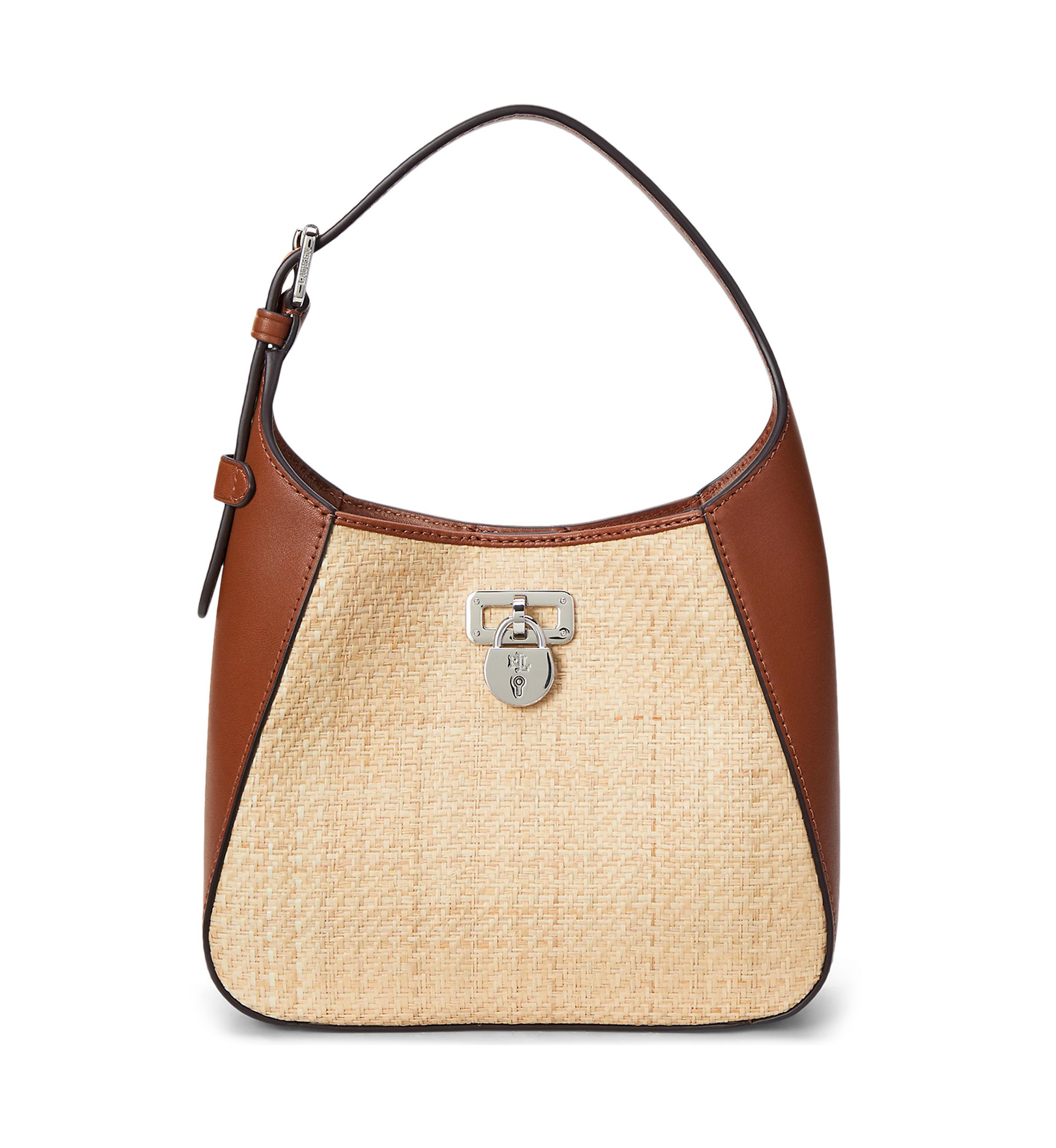 Raffia Small Tanner Shoulder Bag