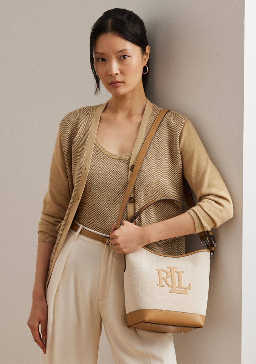 Canvas Medium Witley Bucket Bag