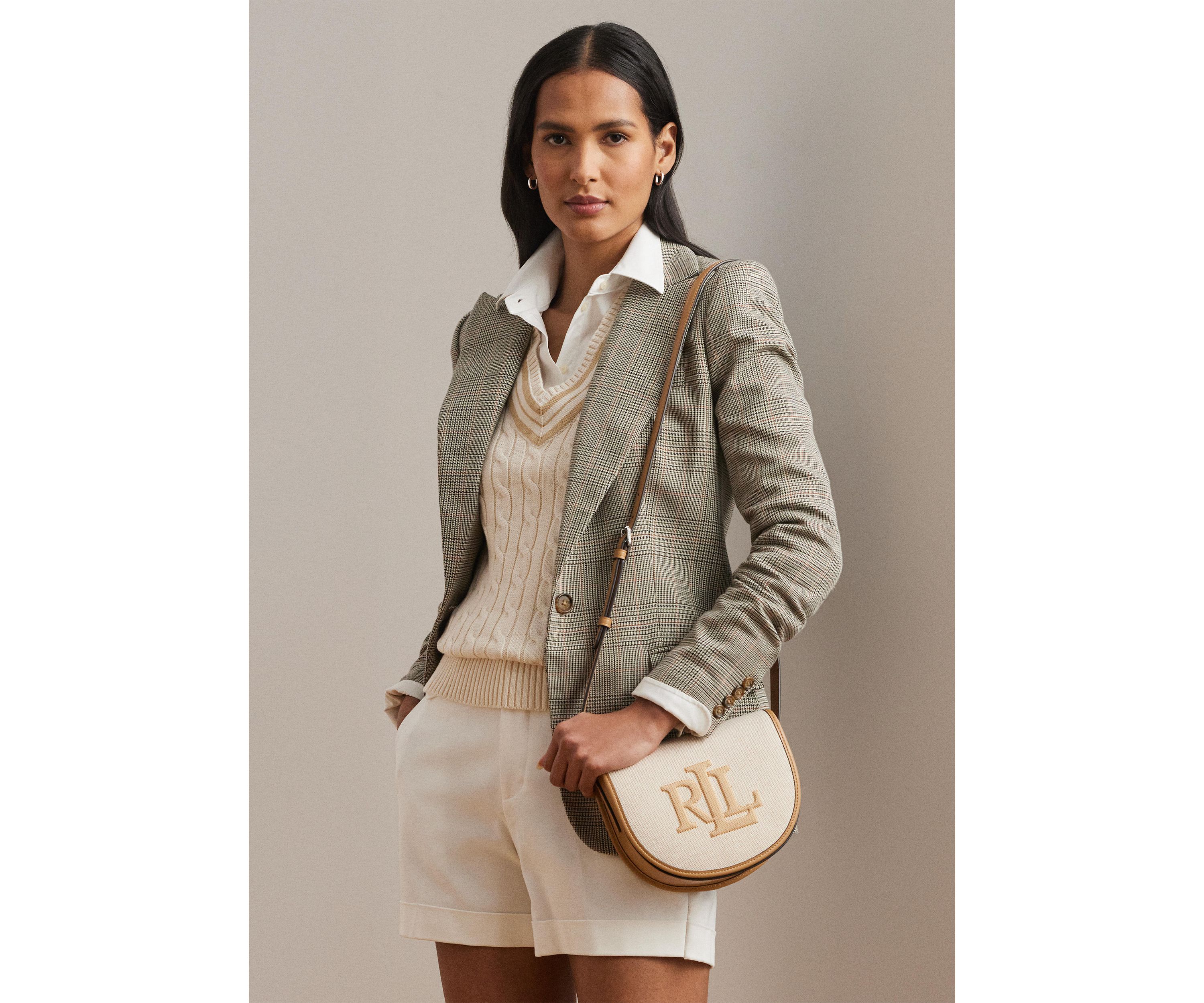 Canvas & Leather Medium Witley Crossbody
