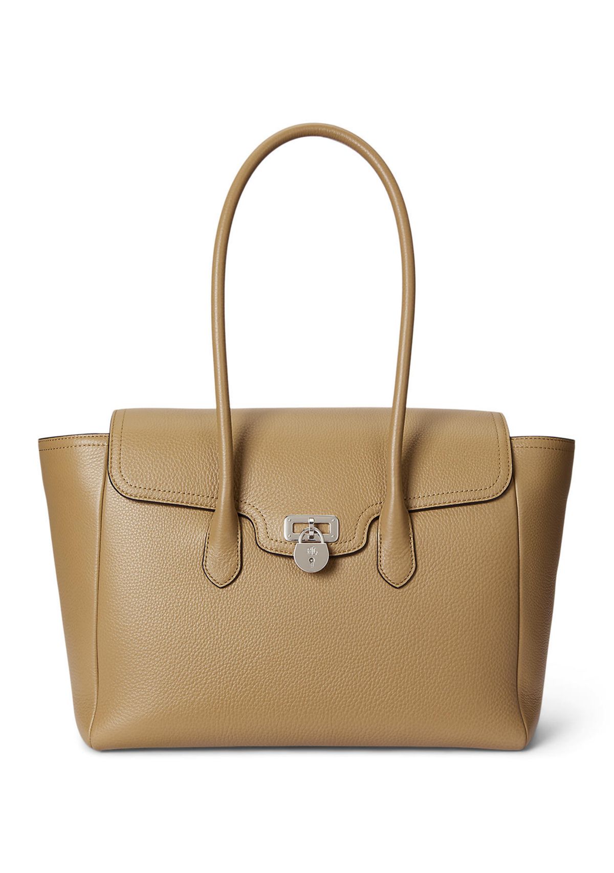 Pebbled Leather Small Tanner Satchel