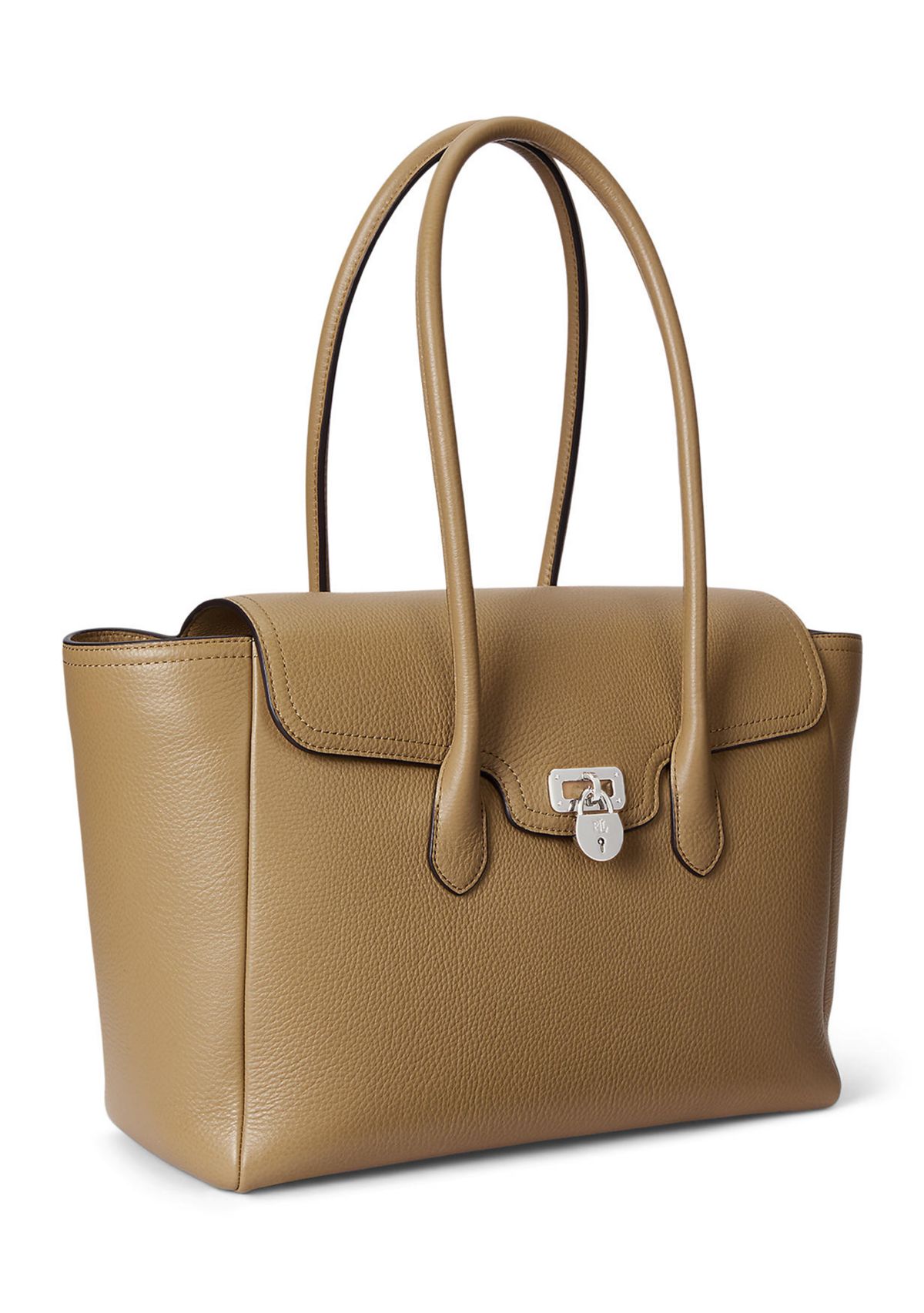 Pebbled Leather Small Tanner Satchel