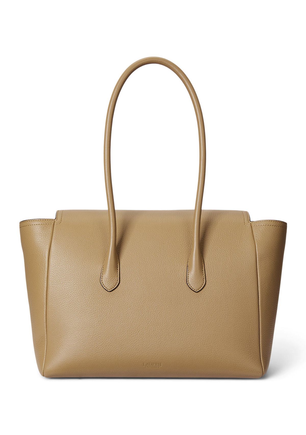Pebbled Leather Small Tanner Satchel