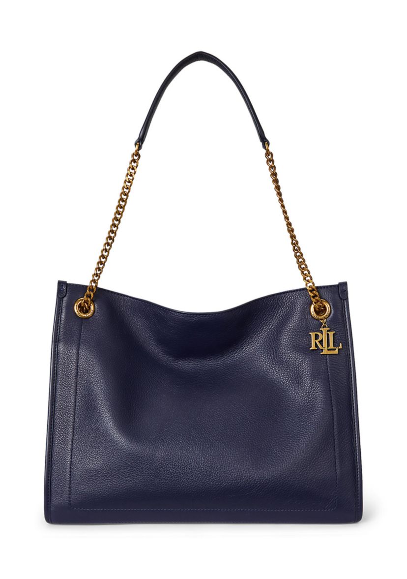 Pebbled Leather Large Bradley Tote Bag